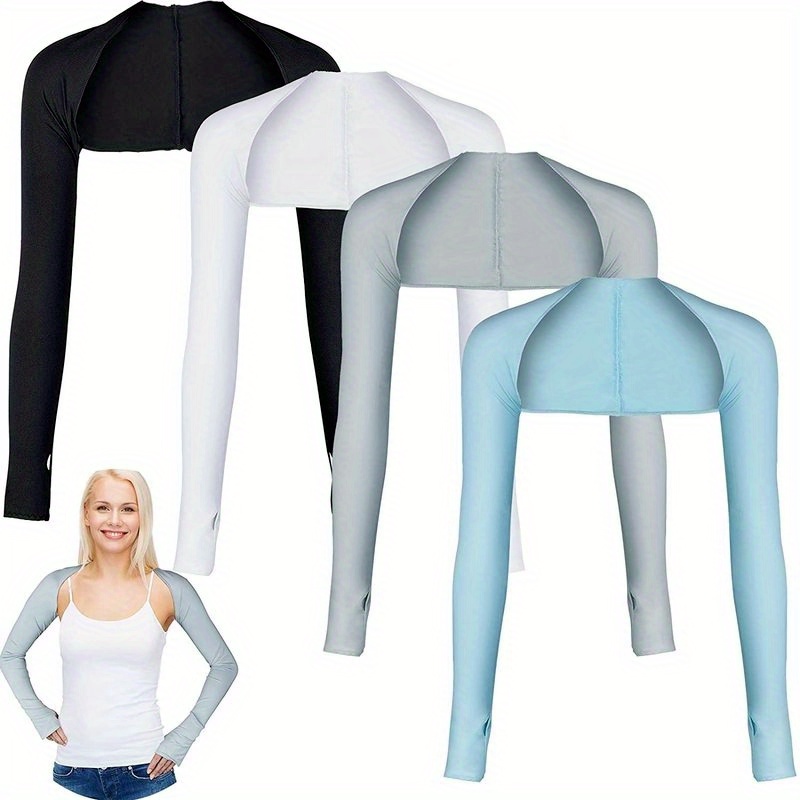 1pc Ice Silk Arm Sleeve Women  - огляд і ціна Outdoor Sport Gloves