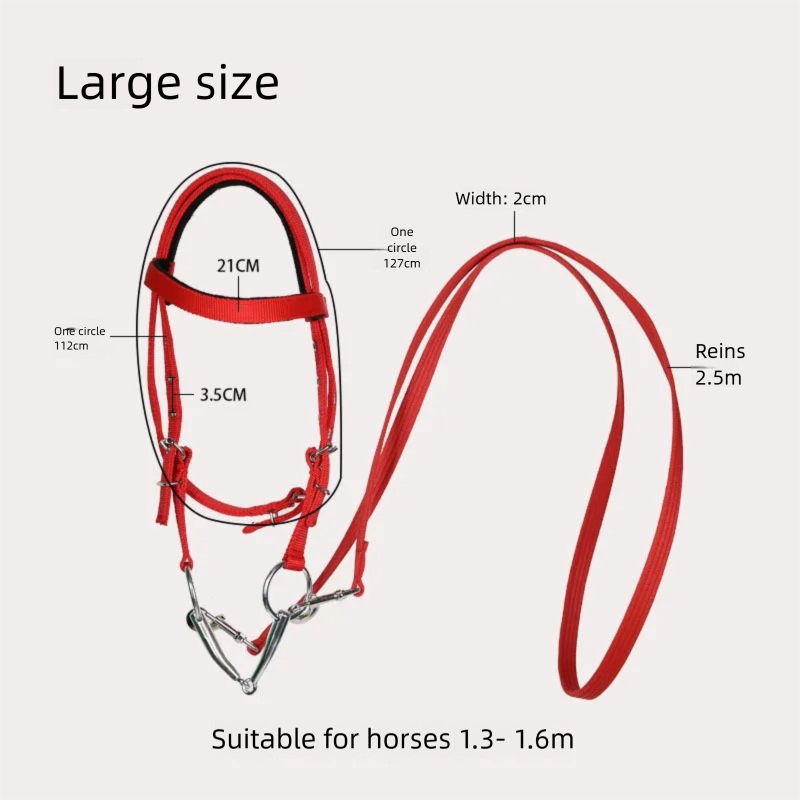 Horse Halter with Lead Rope Se - огляд і ціна Headcollar Rope Set