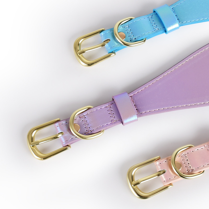 REFLECTIVE LEATHER DOG COLLAR  - огляд і ціна Headcollar Rope Set