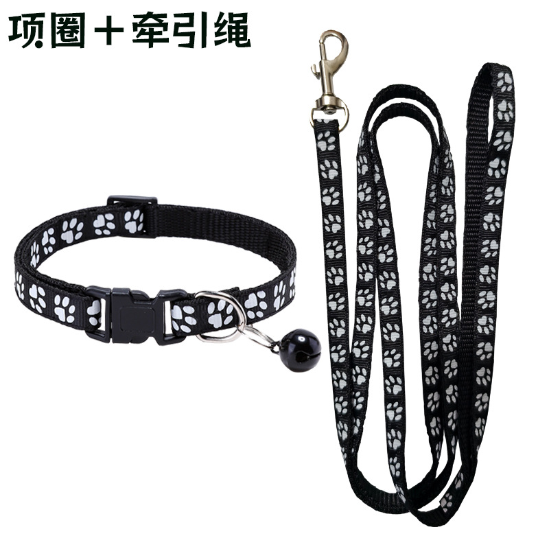 Dog Paw Print Pet Traction Rop - огляд і ціна Headcollar Rope Set