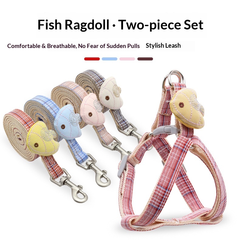 Small Dog Harness and Leash Se - огляд і ціна Headcollar Rope Set