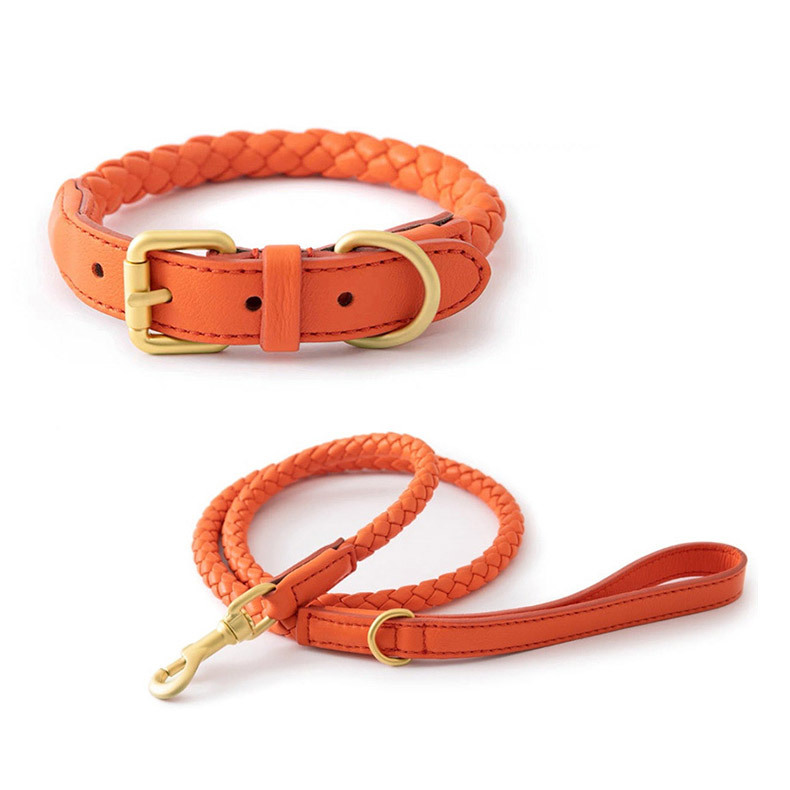 Adjustable Braided Leather Pet - огляд і ціна Headcollar Rope Set