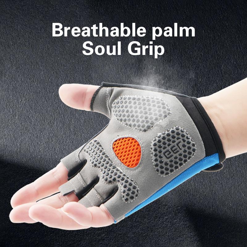 Unisex Half Finger Cycling Glo - огляд і ціна Outdoor Sport Gloves