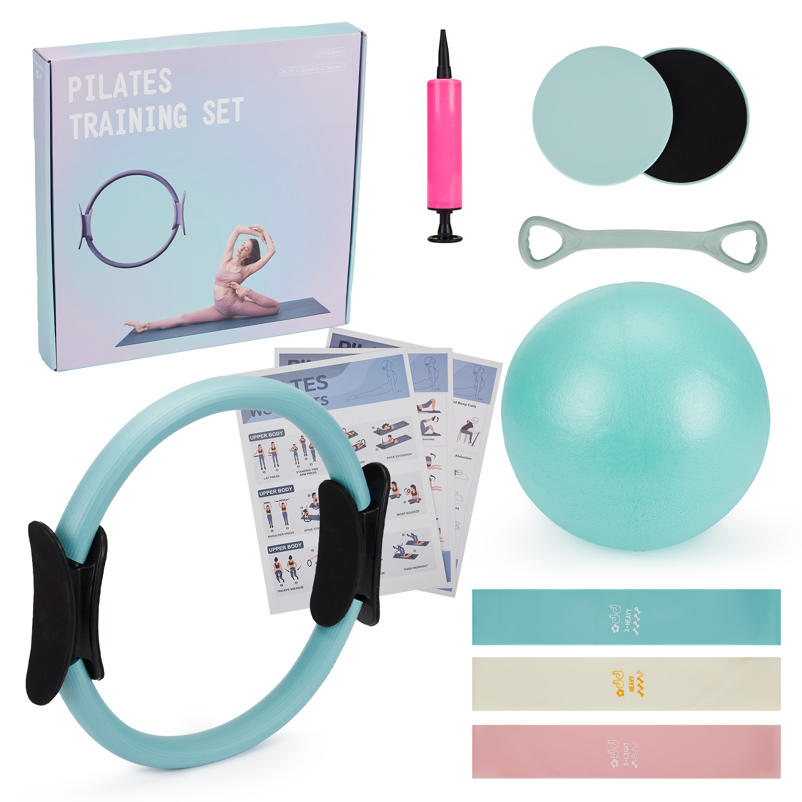 Pilates Training Set, 6-in-1 P - огляд і ціна Outdoor Sport Bar