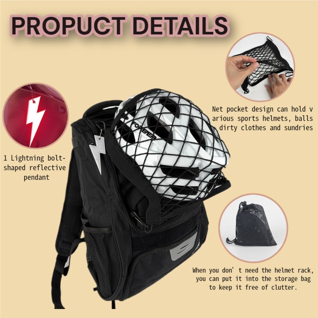 Sports Backpack Helmet Hanger  - огляд і ціна Outdoor Sports Net